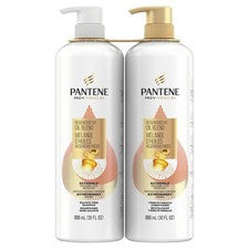 Champú y acondicionador Pantene Pro-V Miracles Extreme Damage Care, 30 fl oz, 2 quilates