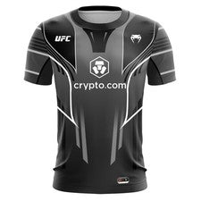 Camiseta Para Hombre UFC Boxeo Lucha Verano Informal Secado Rápido Transpirable y De Moda
