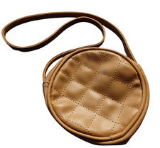Cartera mini circular Rachel Zoe para niñas - Bolso bandolera de cuero sintético