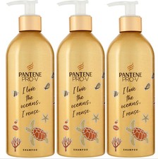 PACK 3 CHAMPÚ REPARADOR Y CUIDADO PANTENE PRO-V BOTELLA ALUMINIO RECARGABLE 430ml