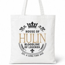 Bolso Shopper Casa Of Algodón Apellido Familiar HULIN