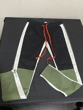 Nuevo Moda Nova Hombres Pantalones con Cremallera en el Tobillo Talla Mediana