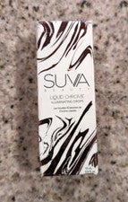 Gotas iluminadoras de cromo líquido Suva Beauty Queen BRONCE tamaño completo nuevas 0,5 fl oz