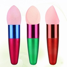 3 PIEZAS Esponja Cepillo Maquillaje Esponja Barra Belleza Base Esponjas Mezcla