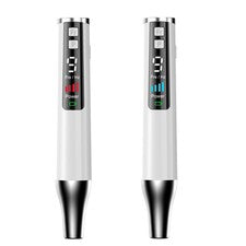 Pluma de eliminación de cicatrices recargable de luz azul/roja herramienta facial para el cuidado de la piel