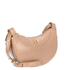 Bandolera Time and Tru Olivia para mujer, Mocha española nueva con etiquetas