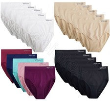 Calzoncillos de microfibra para mujer 5/10 piezas S - XXXL