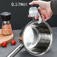 Cuchara de agua utensilios de cocina muy adecuada plata sólida fiable para usar