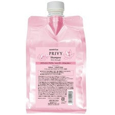 Champú privado ARIMINO Caretrico delgado elegante recarga 1000 ml suavizante cabello encrespado