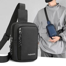 Hombres Mujeres Bolso Bandolera Bolso de Mano Bolso de Pecho Paquete de Hombro Pequeño Bolso de Viaje
