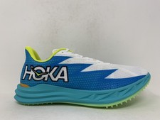 Picos unisex Hoka Crescendo MD, cerámica/azul diva, hombre 9/mujer 10,5 EE. UU.