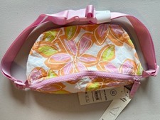 Bolso Cinturón y Riñonera No Boundaries Para Mujer Talla Única Naranja Floral Limpiable Nuevo Con Etiquetas