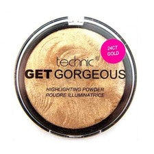 Polvo resaltador Technic Get Gorgeous - oro de 24 quilates