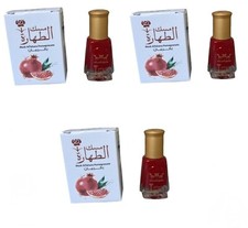 3 paquetes de almizcle de granada Al Tahara para mujer perfume puro aceite de almizcle 3 paquetes X 6 ml