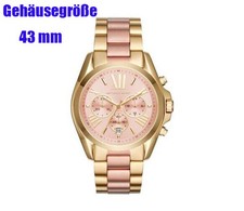 Reloj de mujer MICHAEL KORS MK6359 crono acero inoxidable dorado reloj de pulsera Ø43 mm NUEVO