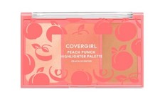Nueva paleta iluminadora Covergirl Peach Punch perfumada con melocotón 100