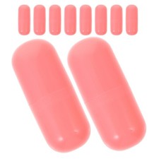 Caja de almacenamiento de lápiz labial de 10 piezas contenedores brillantes accesorios de belleza vacíos