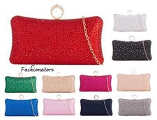 Damas Diamante Bolso de mano Brillo Gota de lluvia Anillo Cierre Noche Bolso de mano Reino Unido