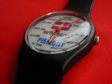 SMOSTRA PIEMONT OROLOGIO DIALETTO PIEMONTE VINTAGE ANNI '90 - Nuovo + PILA