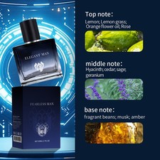 Perfume Hombre Feromonas Colonia 50 ml Spray Corporal Fragancias Fechas Románticas 1 Pieza