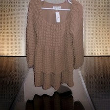 VESTIDO ACOLCHADO MUJER SIMPLE SUREÑO TALLA PEQUEÑA NUEVO CON ETIQUETAS-VER FOTOS