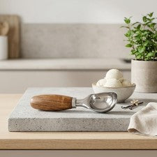 Löffel für Eissorbet und feste Früchte 4,5 cm Durchmesser