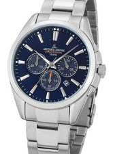 Jacques Lemans 1-1945.1E Derby Cronografo 43mm Reloj Hombre 10ATM