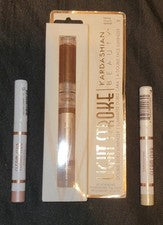 3 palos de metal Kardashians Beauty brillo ojo de club ardiente reflejo golpe de luz