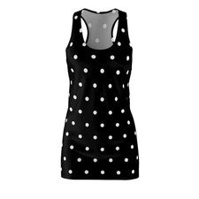 Vestido de lunares para mujer',s espalda deportiva - cómodo y elegante ropa de verano