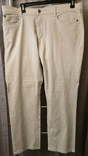 Pantalones rectos para hombre Copper & Oak 38x30 5 bolsillos gris cañón nuevos con etiquetas