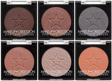 Paleta de recarga de sombras de ojos MAQUILLAJE*OBSESSION de una sola caja