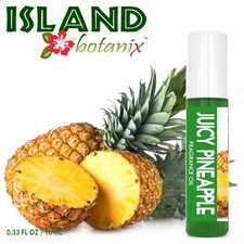 ISLAND BOTANIX Piña Fragancia Corporal de Larga Duración 10 ml Perfume Aceite Rodillo
