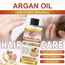 Aceite de argán 100 % puro - orgánico y prensado en frío - cuidado del cabello, la piel y las cutículas Reino Unido