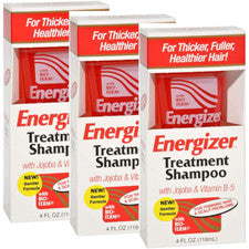 Hobe Labs - Champú Tratamiento Energizante 4 fl.oz Cada uno (Pack de 3)