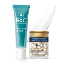Crema para ojos ácido hialurónico anti envejecimiento hinchazón ojeras 1 oz RoC multi piel