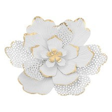 Espejo Decoración Pared Floral para Interior Boho Baño Hogar Muebles Metal