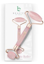Rodillo facial de cuarzo rosa mejor rodillo facial y herramienta de cuidado de la piel para masaje facial