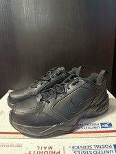 Nike Air Monarch IV 4E Ancho 'Negro' 416355 001 Talla 12