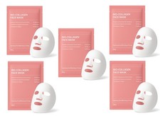 Mascarilla facial profunda de colágeno antienvejecimiento arrugas cuidado de la piel x5 un.