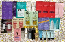 LOTE DE 30 CHAMPÚ ACONDICIONADOR PARA EL CUIDADO DEL CABELLO ESTILO OUAI MIZANI SUN BUM AMIKA ALTINA +