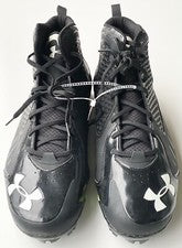 Botines de fútbol Under Armour para hombre talla 16 Team Spine Fierce negros 1270490-001