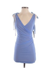 Mini Vestido de Cóctel Majorelle Azul Para Mujer XXS NUEVO CON ETIQUETAS