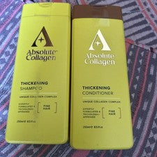 Absolute Collagen - ¡Juego de champú/acondicionador complejo de colágeno espesante! Fpo