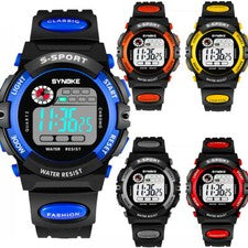 Reloj Electrónico Niños Digital Impermeable Niños Niños Niñas Deportes Relojes LED
