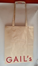 Bolso de Mano GAIL’s Bakery Gran Tamaño Algodón Lona Shopper Bagguett Bolsillo 39x50 cm