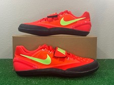 Talla 10.5 Hombres - Nike Zoom Rotational 6 Lanzamiento Disco Atletismo Zapatos Carmesí