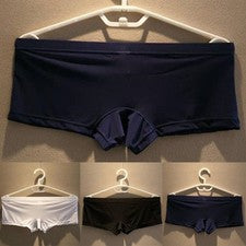 Moda Ropa Interior Calzoncillos Transpirables Informales Bragas Cintura Baja Talla Grande
