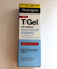 Champú anticaspa Neutrogena T/Gel alivio cuero cabelludo 150 ml con 3 % de ácido salicílico