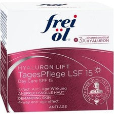 ACEITE GRATIS Anti-Age Hyaluron Lift cuidado diario FPS 15, 50 ml PZN 11359201