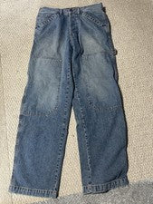 Jeans Efecto cero uno rectos calce tradicional estilo talla 34x43